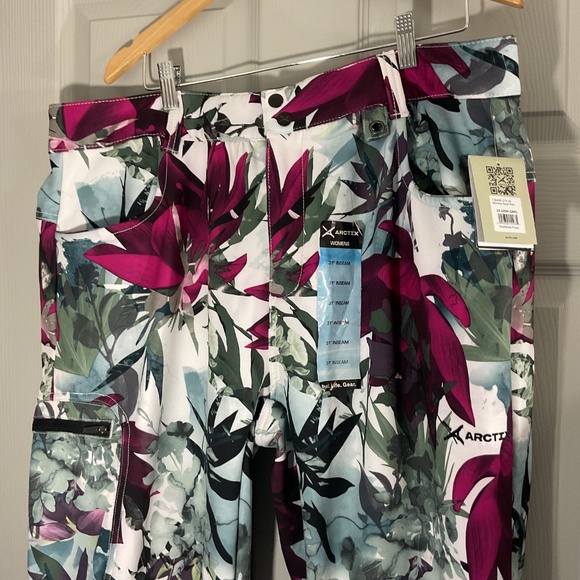 Arctix Womens Sarah Scattered Floral Pants Size 2X - Picture 10 of 16